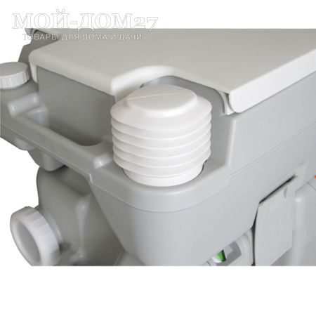 Биотуалет СНН 1120Т | Мой-Дом27 | Переносной Биотуалет емкостью <b>верхнего бака 10 л.</b>, <b>нижнего бака 20 л.</b><br>
 Идеальный вариант для семьи из 2-3х человек. <br>
 Рассчитан примерно на 50 использований до полного заполнения нижнего бака.<br>
 Слив: сильфонный насос<br>
 Высота сиденья: 40,8 см<br>